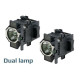 CoreParts Projector Lamp for Epson 340 Référence: ML12505