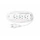 MicroConnect Power strip 3 outlets 3m White Reference: W126053559