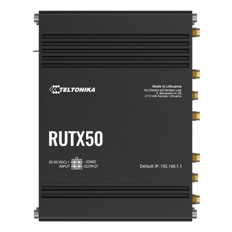Teltonika Networks RUTX50 (EU) 5G LTE router Référence: W129281508