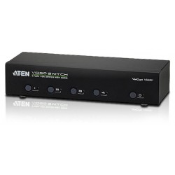 Aten 4-port VGA Audio/Video switch Référence: VS0401-AT-G