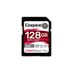 Kingston Canvas React Plus 128 Gb Sd Reference: W128272567