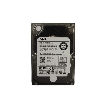 Dell HD 600G SAS 10K 2.5 T-13SE E/C Référence: W129300109