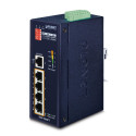 Planet IP30 5-Port/TP POE+ Industrial Référence: ISW-504PT