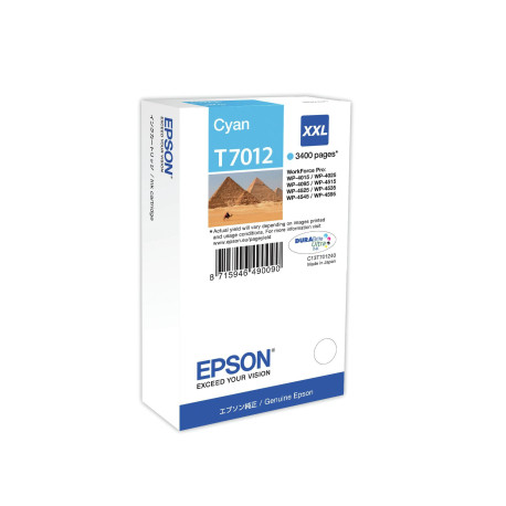 Epson Ink Cyan XXL Reference: C13T70124010