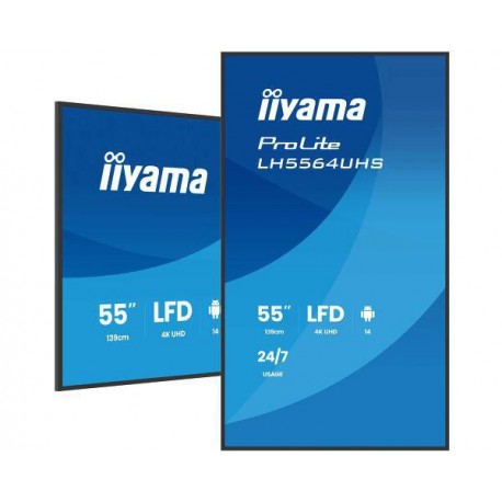 iiyama 55 LFD, 3840x2160, Portrait, Référence: W129043665
