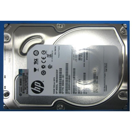 Hewlett Packard Enterprise 500Gb NON-Hotplug 7200Rpm Reference: 659571-001