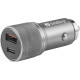 Sandberg Car Charger 1xQC3.0+1xUSB-C Référence: 441-50