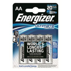 Energizer Lithium AA - LR6 Ultimate 4-pa Référence: 7638900262643