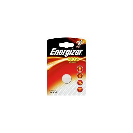Energizer Battery CR2032 Lithium 1-pak Reference: 7638900083040
