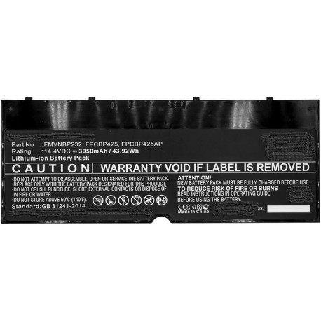 CoreParts Laptop Battery For Fujitsu Reference: MBXFU-BA0027