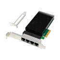 MicroConnect Network Card PCIe x4 I226-T4 Référence: W129148392