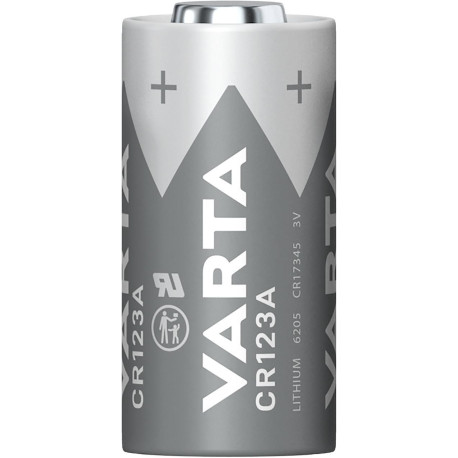 Varta 1x CR123A Référence: 06205301401