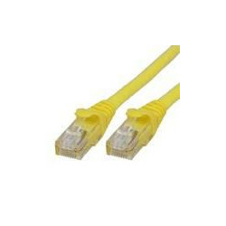 MicroConnect U/UTP CAT6 5M Yellow Snagless Reference: UTP605YBOOTED