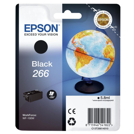 Epson SINGLEPACK BLACK 266 INK CARTR Référence: C13T26614020