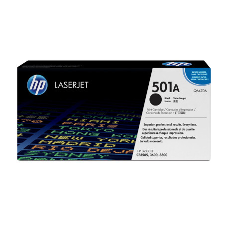 HP Toner Black Référence: Q6470A