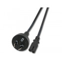 MicroConnect Power Cord Notebook 1.8m Black Reference: PE030718AUSTRALIA