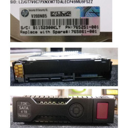 HP DRV 4TB 6G 7.2K 3.5 SATA Référence: 765861-001