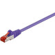 MicroConnect S/FTP CAT6 0.15m Purple LSZH Référence: SSTP60015P
