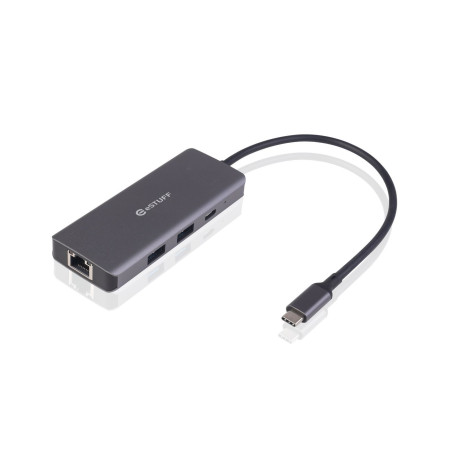 eSTUFF USB-C 6-in-1 Mobile Hub Référence: W129288355