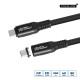 MicroConnect USB-C to USB-C cable 0,15m Référence: W129248399