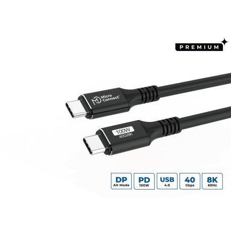 MicroConnect USB-C to USB-C cable 0.15m Référence: W129248401