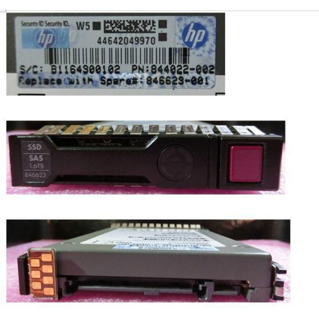 HP Hot-plug SSD 1.6TB Référence: W129046990 