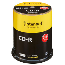 Intenso CD-R Intenso 700100pcs Cak Référence: 1001126