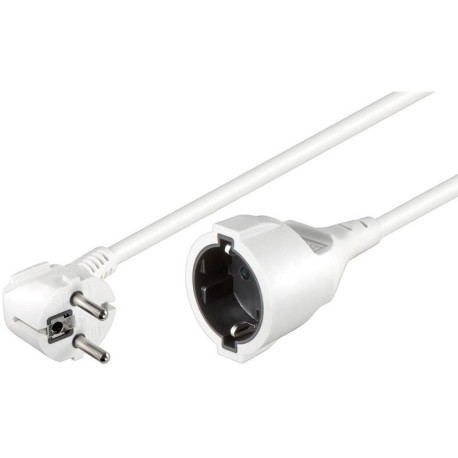 MicroConnect Schuko power extension M-F 5m Référence: PE140500W