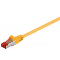 MicroConnect F/UTP CAT6 0.25m Yellow PVC Reference: B-FTP60025Y