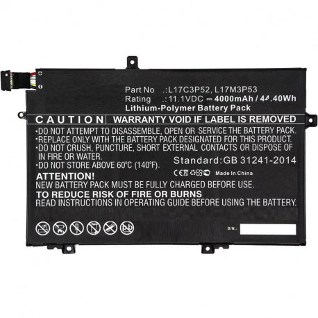 CoreParts Laptop Battery for Lenovo Reference: MBXLE-BA0130