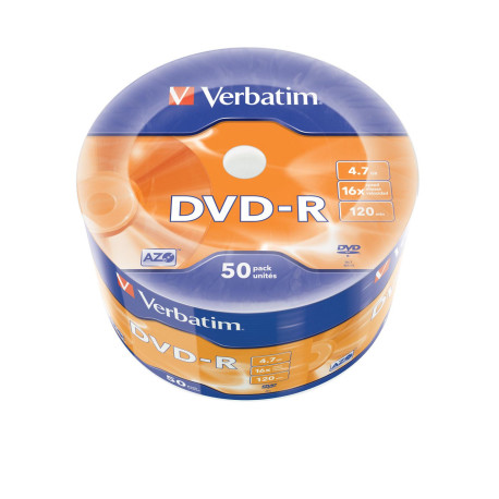 Verbatim DVD-R AZO 4.7GB 16X MATT Reference: W125625480
