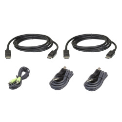 Aten CABLE KIT DUAL Référence: 2L-7D03UDPX5