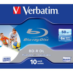 Verbatim BD-R Double Layer 50GB 6X Référence: 43736