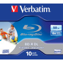 Verbatim BD-R Double Layer 50GB 6X Référence: 43736