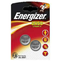 Energizer LITHIUM CR2450 2PK Reference: 638179