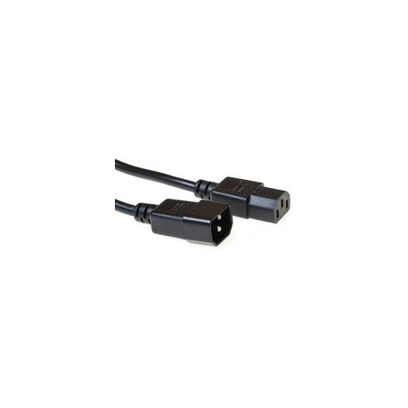 MicroConnect Power Cord C13-C14 1.2m Black Reference: PE040612