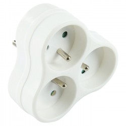 LOGON PROFESSIONAL DOMINO 3x16A TRIANGLE Référence: W128317519