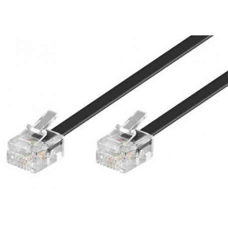 MicroConnect ModularCable RJ11 6P/4C 6m Reference: MPK186