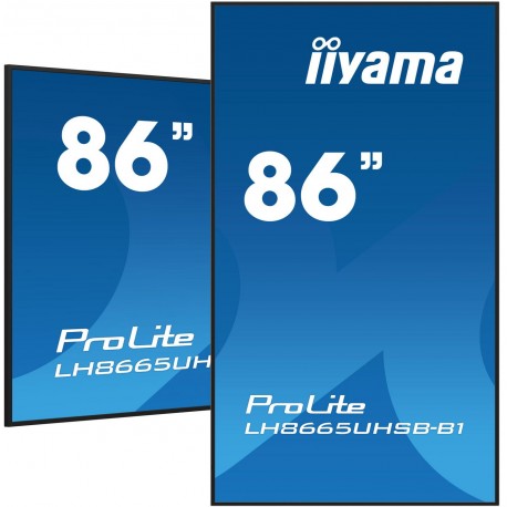 iiyama 86 3840x2160, UHD IPS panel Référence: W128882657