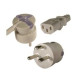 Mercodan SmarTplug DK power cable grey Référence: W129253348