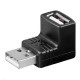 MicroConnect USB 2.0 adapter A - A Angled Référence: USBAMAFA
