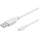 MicroConnect USB A to USB Micro B, Version Référence: USBABMICRO3W