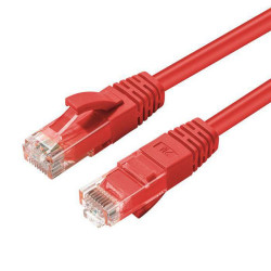 MicroConnect U/UTP CAT5e 1M Red PVC Référence: UTP501R