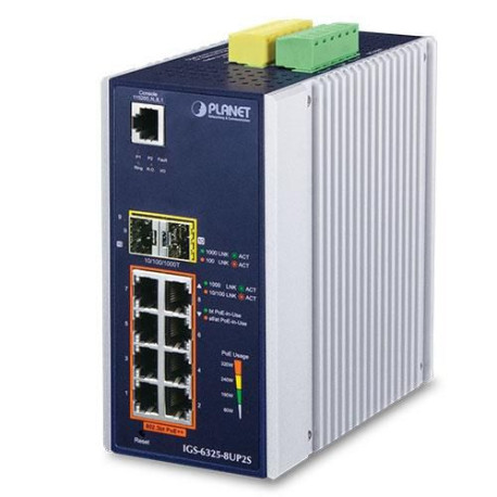 Planet P30 DIN-rail Industrial L3 8P Référence: IGS-6325-8UP2S