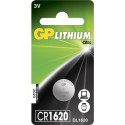 GP Lithium Coin CR1620 1's PET Référence: CR1620 1-P