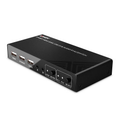 Lindy 2 Port HDMI 4K60, USB 2.0 & Référence: W128456648