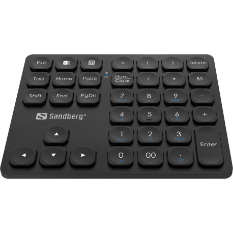 Sandberg Wireless Numeric Keypad Pro Référence: 630-09