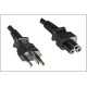MicroConnect Power Cord Brazil to C5 1.8m Reference: PE010818BRAZIL