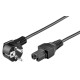 MicroConnect Power Cord CEE 7/7 - C15 1m Référence: W128881243