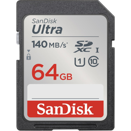 Sandisk Ultra 64 Gb Sdxc Uhs-I Class Référence: W128277430
